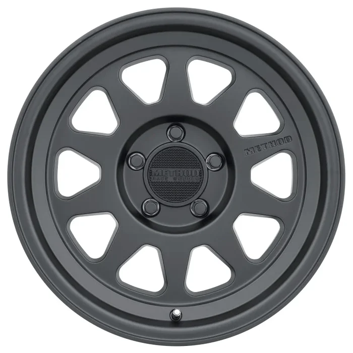 Method MR316 17×8.5 0mm Offset 5×5 71.5mm CB Matte Black Wheel
