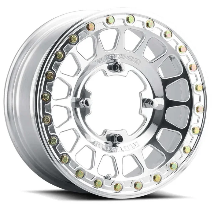 Method MR413 Beadlock 15×7.0 +38mm Offset 6×139.7 BP 78.30mm CB Polished Wheel w/ BH-H24100