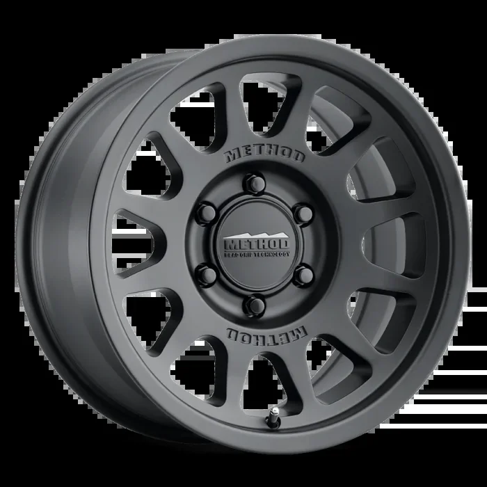Method MR703 17×8.5 0mm Offset 6×135 87mm CB Matte Black Wheel