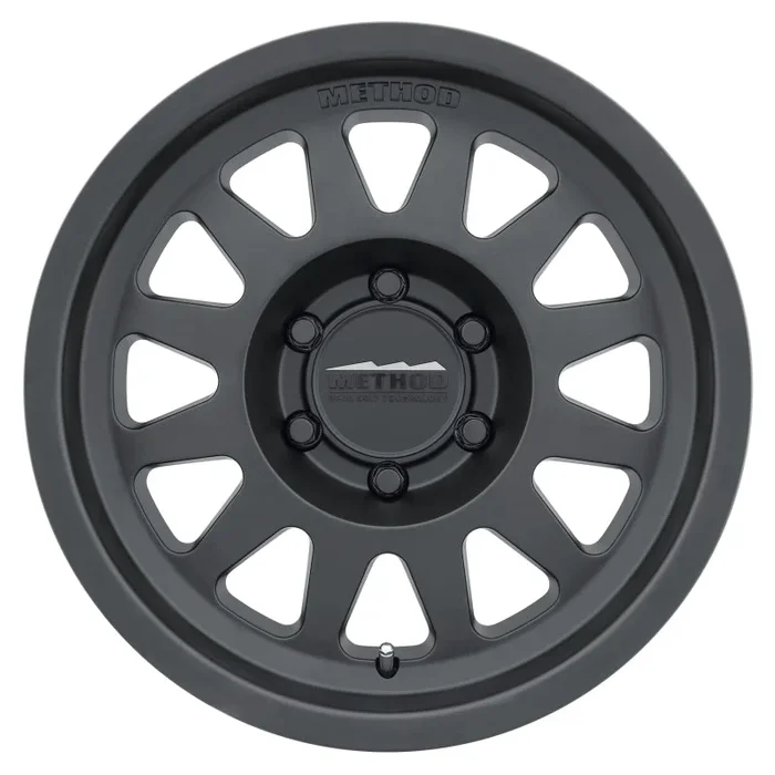 Method MR704 17×8.5 0mm Offset 5×5 71.5mm CB Matte Black Wheel36.9 lb