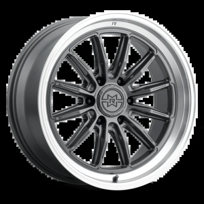 Method Raised MR803 22×12 / 6×135 BP / -40mm Offset / 87mm Bore – Gloss Titanium Wheel
