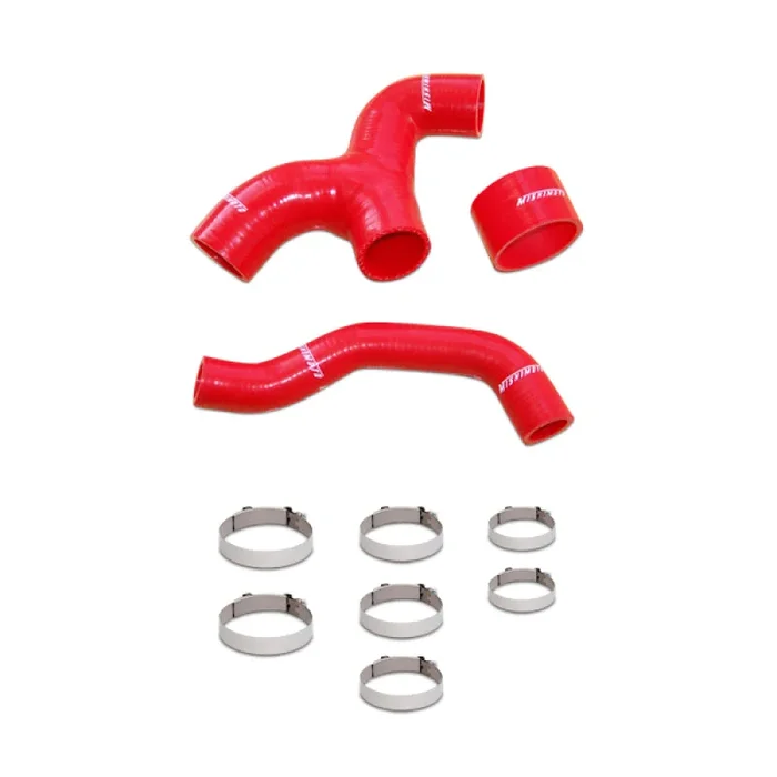 Mishimoto 02-05 Subaru WRX Red Silicone Intercooler Hoses2.7 lb