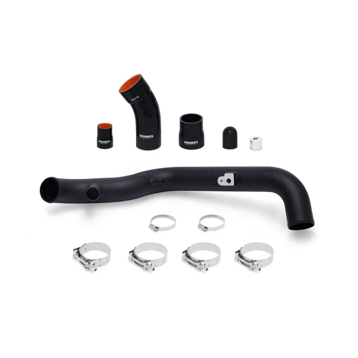 Mishimoto 2014+ Ford Fiesta ST Hot-Side Intercooler Pipe Kit – Wrinkle Black