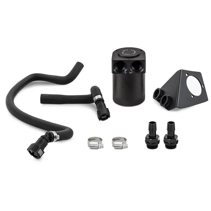 Mishimoto 2020+ Chevrolet Corvette C8 Baffled Oil Catch Can Kit (PCV Side) – Black