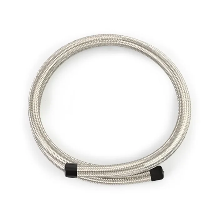 Mishimoto 6Ft Stainless Steel Braided Hose w/ -6AN Fittings – Stainless
