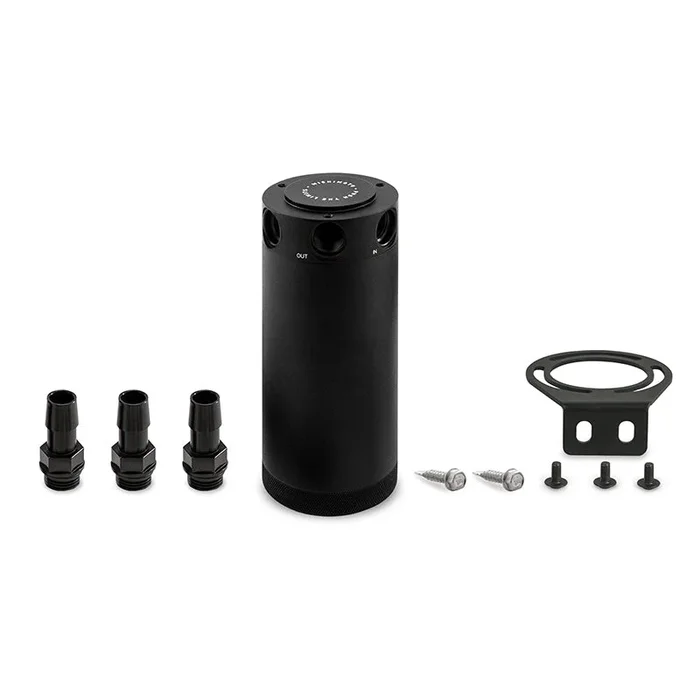 Mishimoto Compact Baffled Oil Catch Can – 3-Port