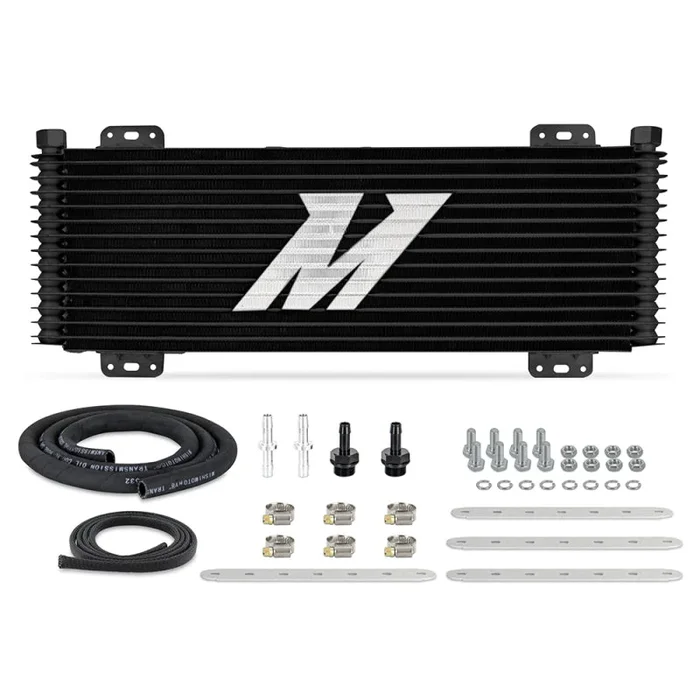 Mishimoto Universal Stacked Plate Trans Cooler 13 Row Black6.7 lb