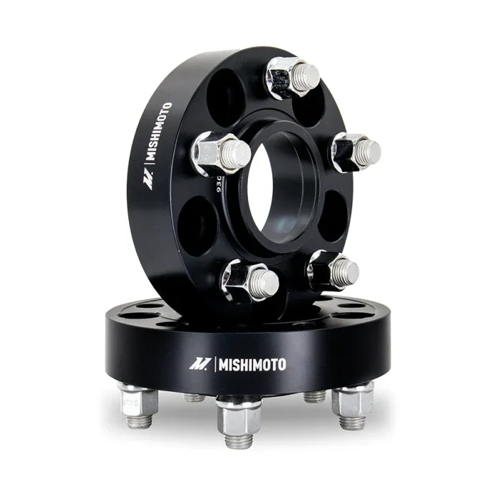 Mishimoto Wheel Spacers – 5X114.3 / 70.5 / 35 / M14 – Black