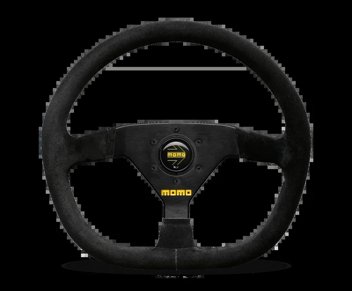Momo MOD88 Steering Wheel 320 mm – Black Suede/Black Spokes