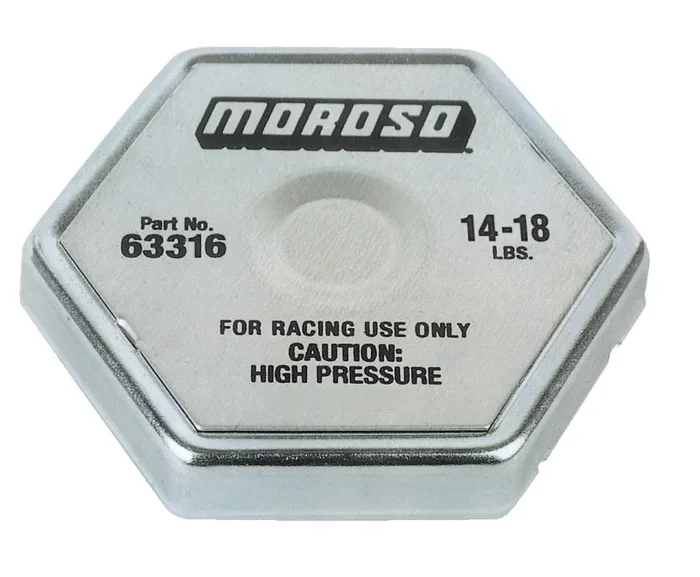 Moroso Racing Radiator Cap – 14-18lbs0.22 lb