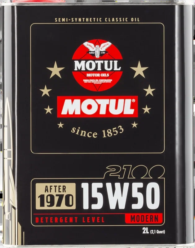 Motul 15W50 Classic 2100 Oil – 10x2L