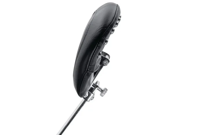 Mustang 08-21 Harley Electra Glide Std,Rd Glide,Rd King,Str Glide Passenger Backrest w/Studs – Blac