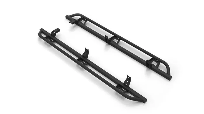 N-Fab Trail Slider Steps 19-20 Ford Ranger Crew Cab All Beds – SRW – Textured Black