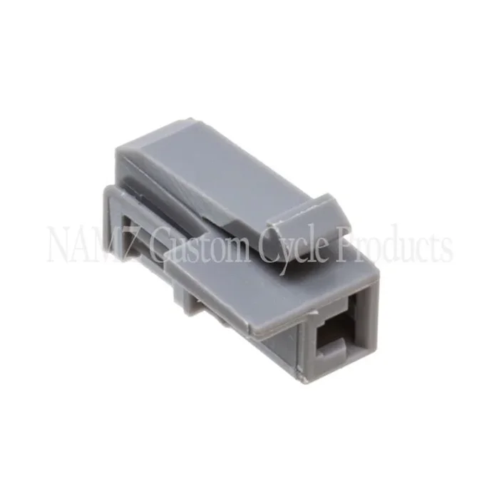 NAMZ 2004+ Dyna Delphi 1-Position OEM B+ Female Connector w/Female Terminals – 5 Pack (HD 72260-04)