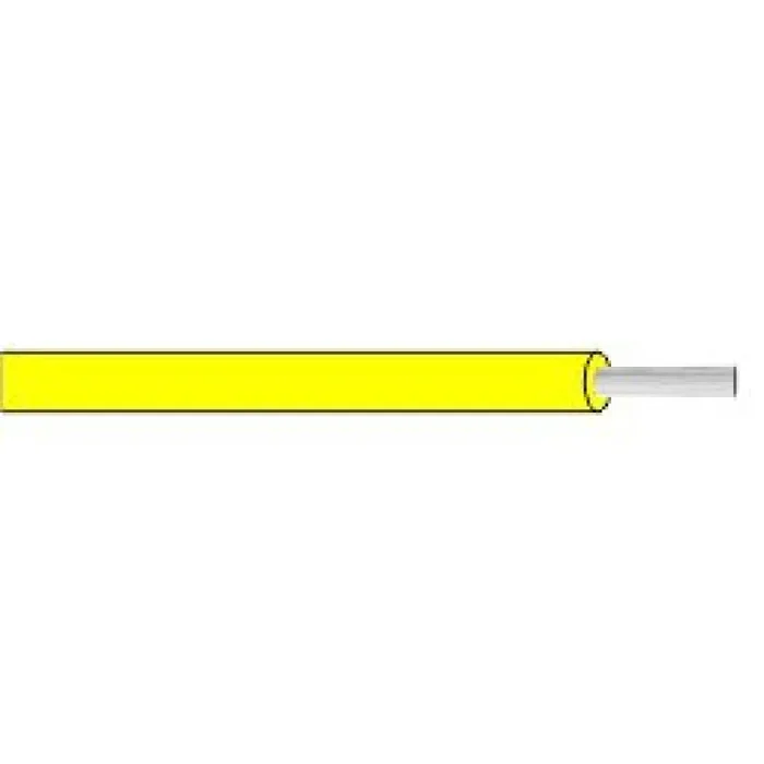 NAMZ GXL Primary Wire Bare-Copper 25ft. Spool 12g – Yellow