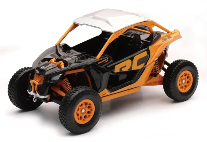 New Ray Toys Can-AM Maverick X3 X RC Turbo R72 (Black/Desert Tan)/ Scale – 1:181.0 lb