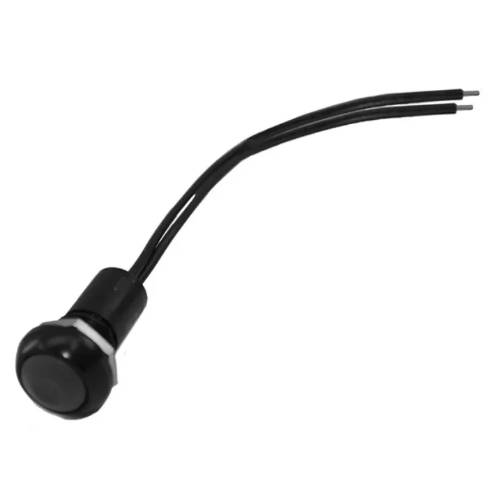 Nitrous Express Professional Momentary Push Button Black0.1 lb