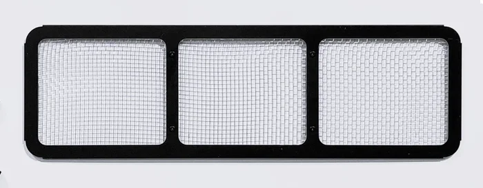 Nose Screen Lower Black Aluminum