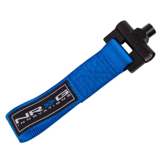 NRG Bolt-In Tow Strap Blue – BMW – E36 / Z3 – 92-97 (5000lb. Limit)