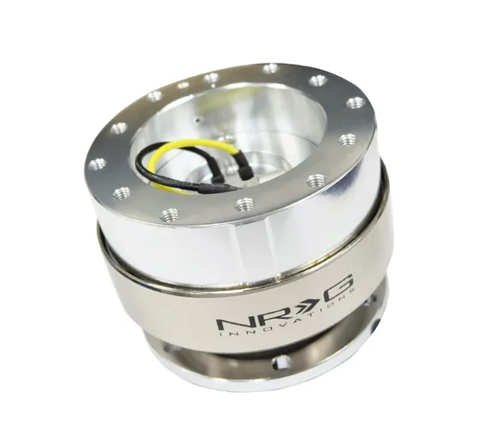 NRG Quick Release Gen 2.0 – Silver Shiny Body / Brushed Silver Ring
