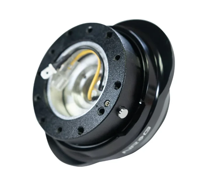 NRG Quick Release Gen 2.2 – Black Body / Shiny Black Oval Ring