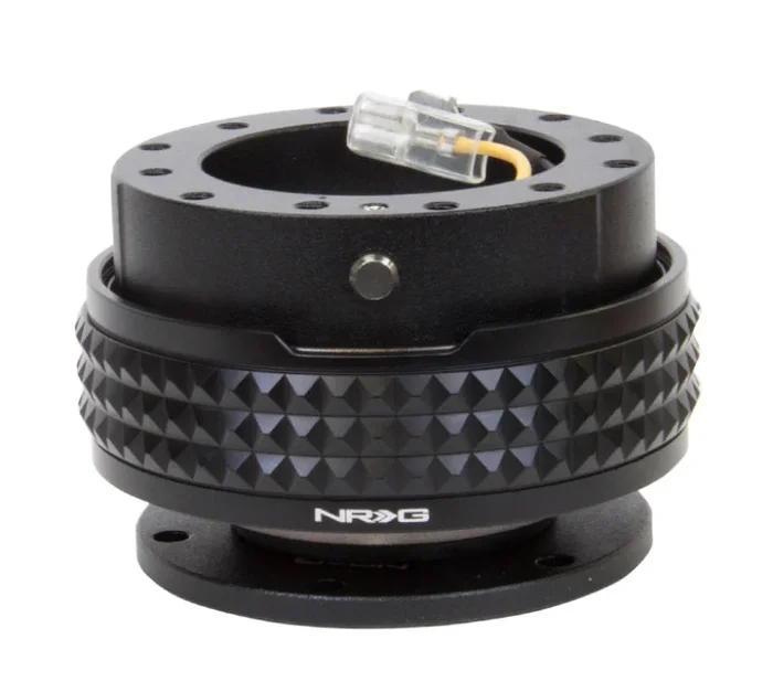 NRG Quick Release Kit – Pyramid Edition – Black Body / Black Pyramid Ring