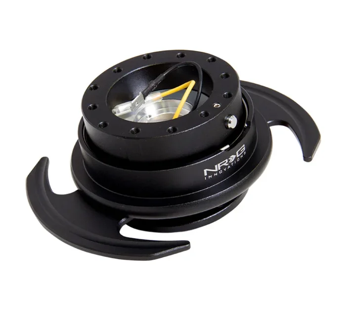 NRG Quick Release Kit Gen 3.0 – Black Body / Black Ring w/Handles