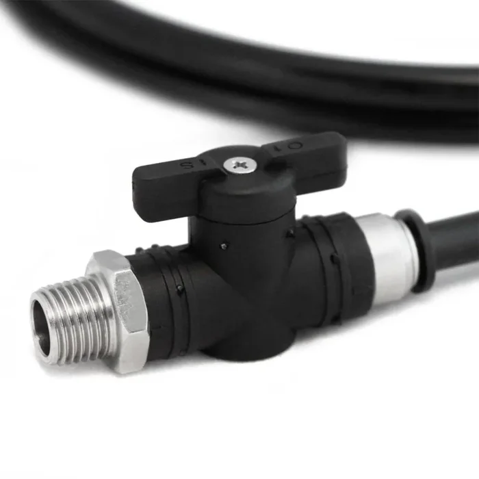 Nuke Performance Catch Can Petcock Drain Kit 1/4″