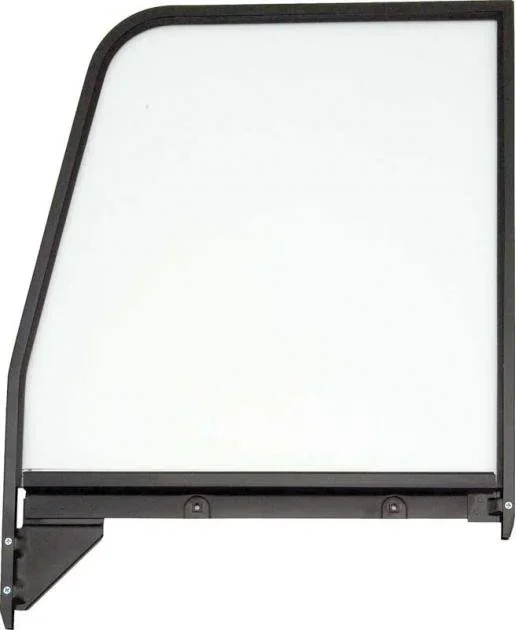 OER 1955-59 (2nd series) GM Truck Clear Door Glass with Black Frame, LH 14135