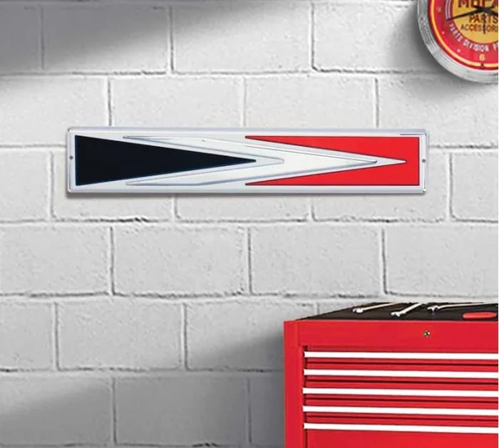 OER 20″ X 4″ Charger Spear Metal Sign PS500127