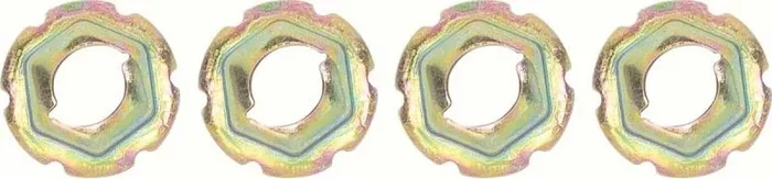 OER 4 Piece 5/16″ Speed Nut Set K423