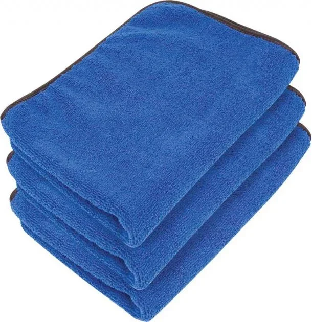 OER Blue Monster Microfiber Towel – 16″ X 24″ (3 Pack) K89808