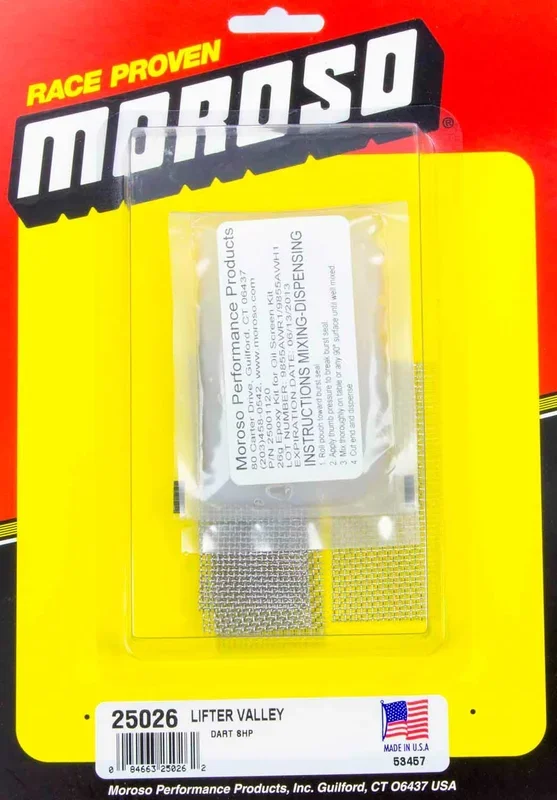 Oil Return Screen Kit – Dart SBC SHP Blocks