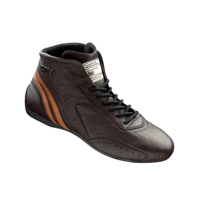 OMP Carrera Low Boots My2021 Dark Brown – Size43 (Fia 8856-2018)