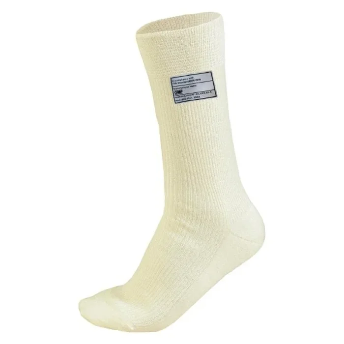 OMP Nomex Socks (Fia 8856-2018) Cream – Size S