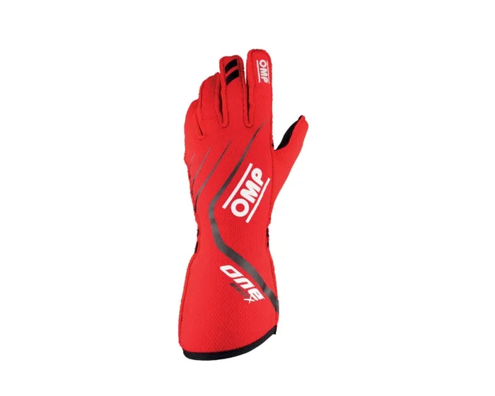 OMP One Evo X Gloves Red – Size Xs (Fia 8856-2018)