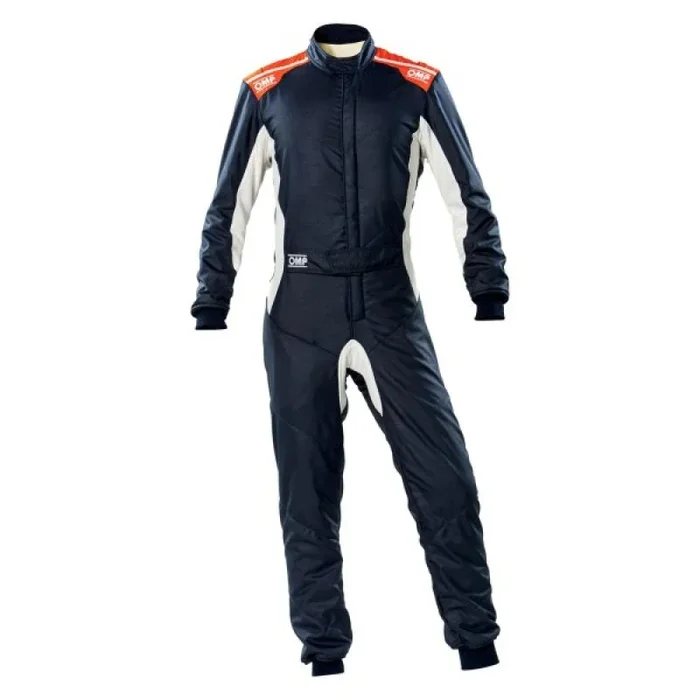 OMP One-S Overall Navy Blue/F Orange – Size 48 (Fia 8856-2018)