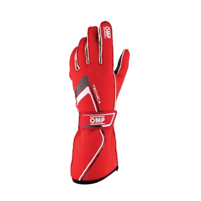 OMP Tecnica Gloves My2021 Red – Size Xs (Fia 8856-2018)