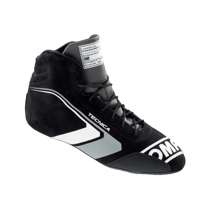 OMP Tecnica Shoes Black/Anthracite – Size 40 (Fia 8856-2018)