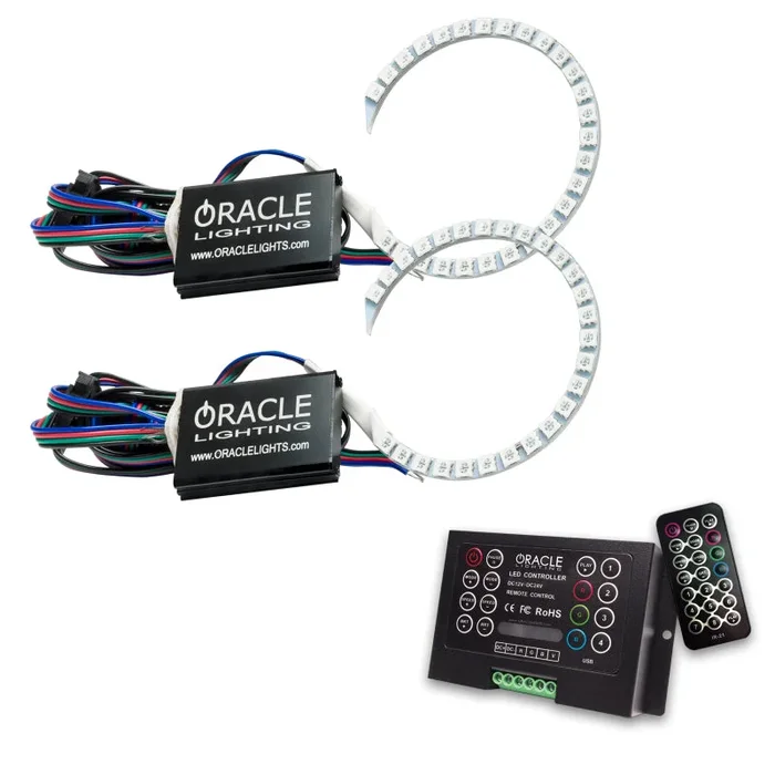 Oracle 18-21 Ford Mustang LED Headlight Halo Kit – ColorSHIFT 2