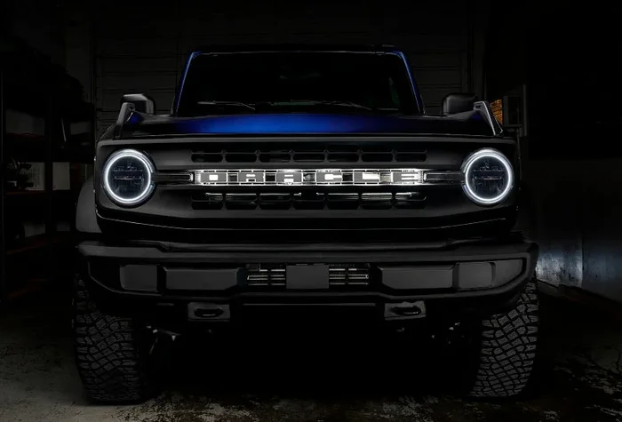 Oracle 2021 Ford Bronco Base Headlight LED Halo Kit – White