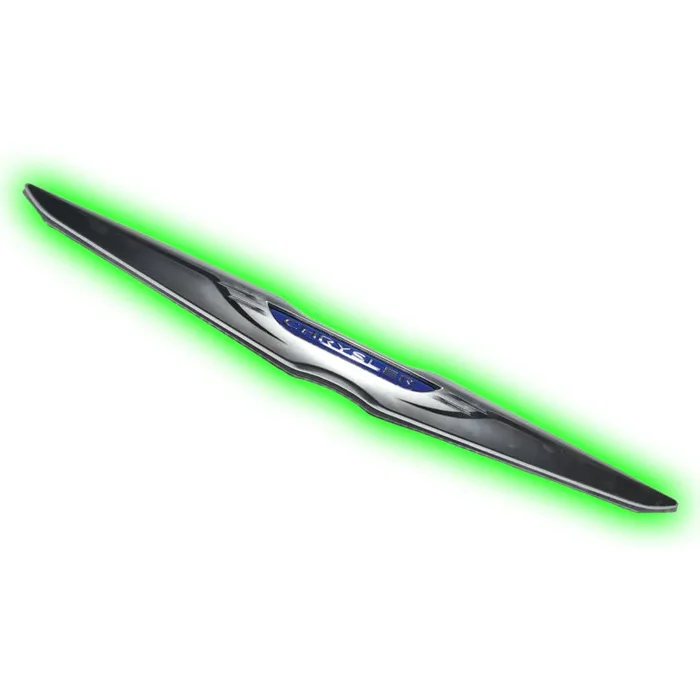 Oracle Chrysler Illuminated LED Sleek Wing – Green