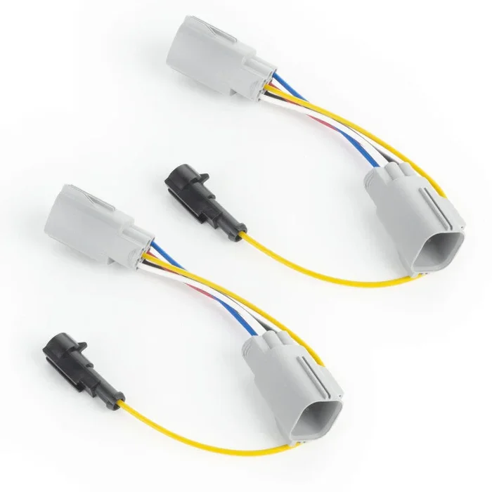 Oracle Euro/UAE Jeep JK Tail Light Amber Turn Signal Lighting Adapter Harness – Pair