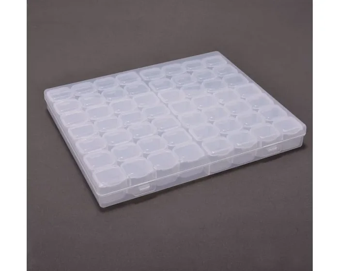 Parts Box – 56 Compartments 208 x 170 x 25mm (8.25 x 7 x 1 inch)