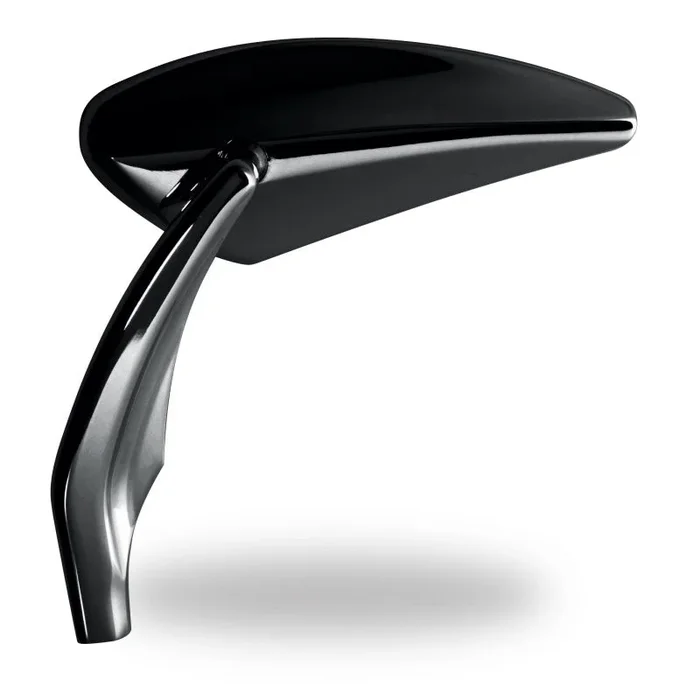 Performance Machine Mirror Assy Right Torque – Black Ano