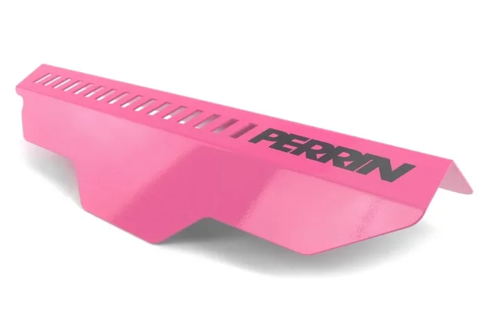 PERRIN 02-14 Subaru WRX / 04-21 STI / 08-11 Impreza Pulley Cover – Hyper Pink
