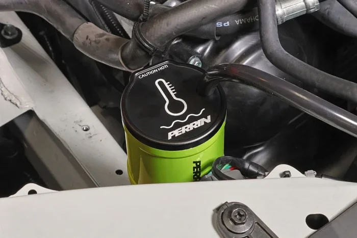 PERRIN 02-25 Subaru WRX / 04-21 STI / 13-25 BRZ/GR86/FRS/86 Coolant Overflow Tank – Neon Yellow