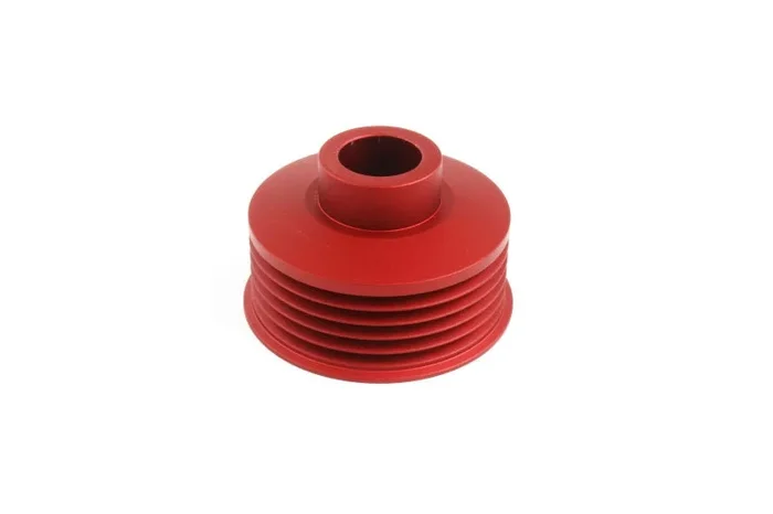 Perrin 04-06 Subaru WRX STI EJ Engines Alternator Pulley – Red