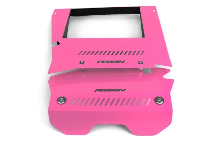 PERRIN 15-21 Subaru WRX Engine Cover Kit (Intercooler & Pulley Covers Incl.) – Hyper Pink6.2 lb