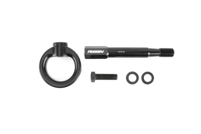 PERRIN 22-25 Subaru WRX / 18-23 Crosstrek Tow Hook Kit (Rear) – Black
